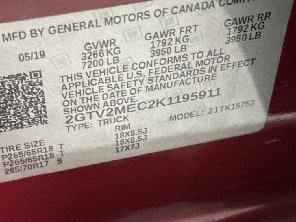 Used 2019 GMC Sierra 1500 SLE w/ SLE Value Package AWD/4WD image 27