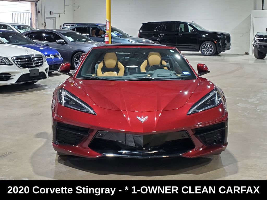 Used 2020 Chevrolet Corvette Stingray Preferred Cpe w/ 2LT Preferred Equipment Group image 2