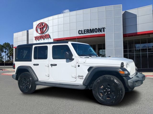 Used 2021 Jeep Wrangler Unlimited Sport image 1