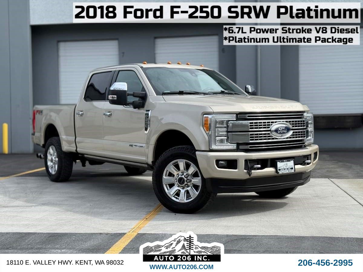 Used 2018 Ford F250 Platinum w/ Platinum Ultimate Package