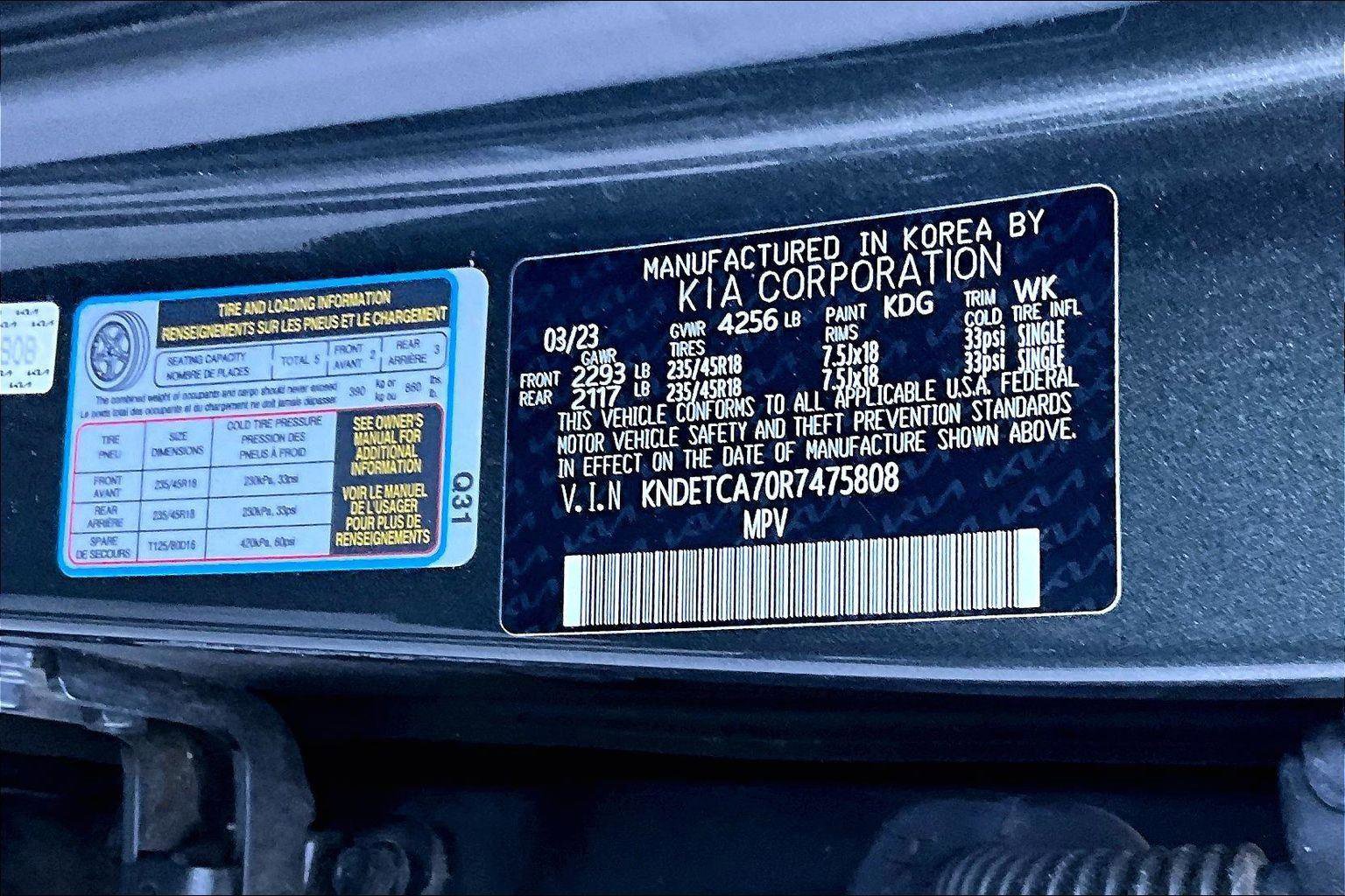 Used 2024 Kia Seltos SX w/ SX Sunroof Package image 30