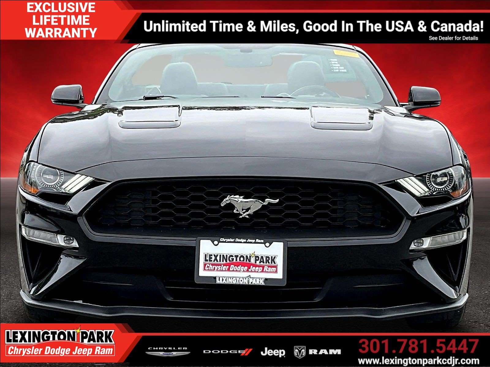 Used 2020 Ford Mustang Premium RWD image 2