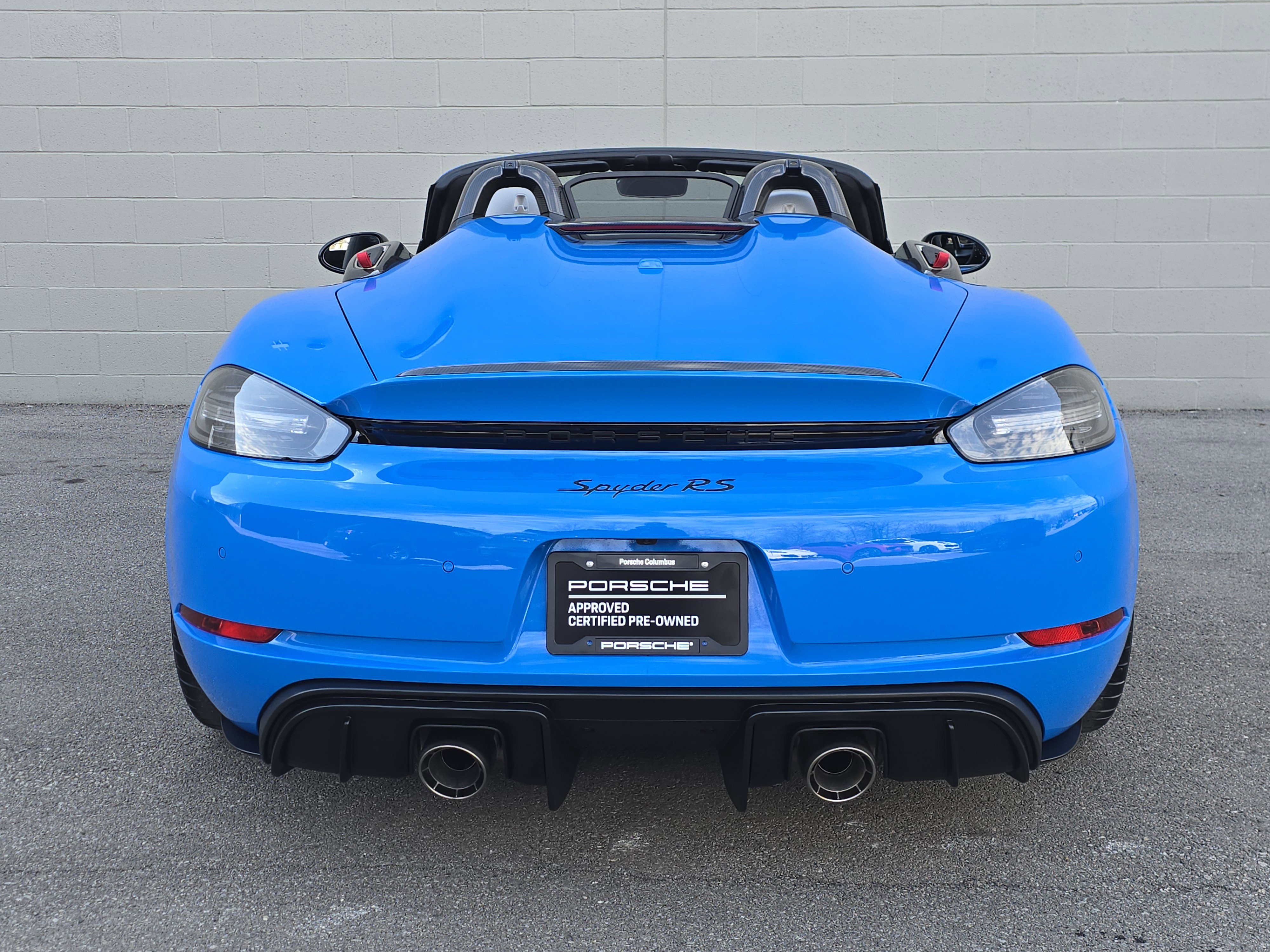 Certified 2025 Porsche 718 Boxster Spyder RS image 8