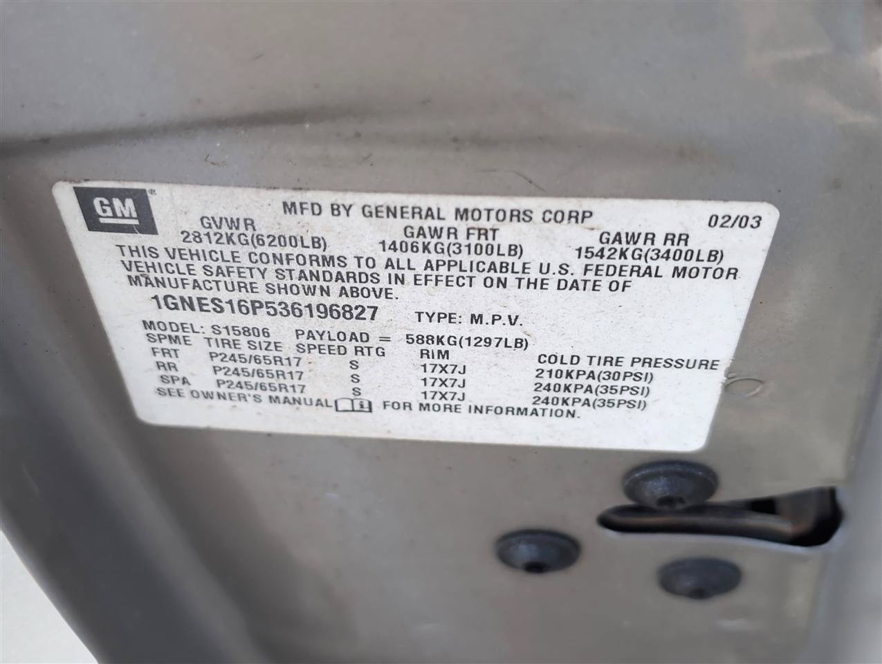 Used 2003 Chevrolet TrailBlazer 2WD image 23