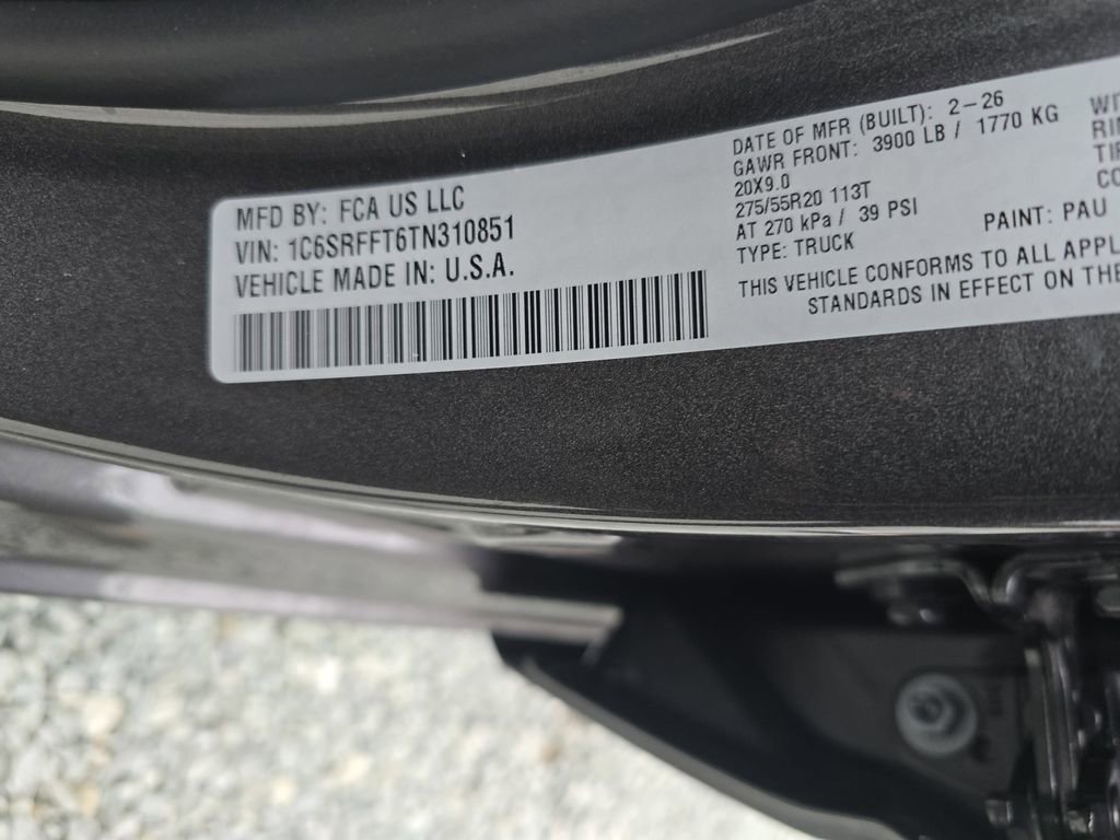 New 2026 RAM 1500 4x4 Crew Cab image 35