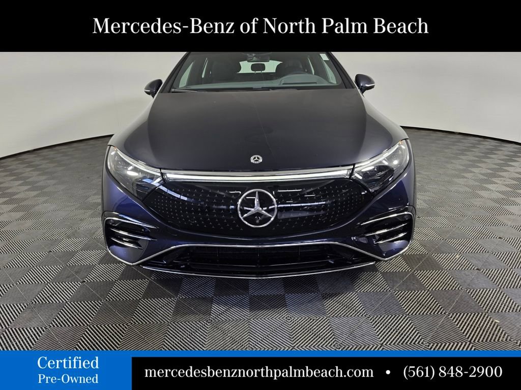 Certified 2022 Mercedes-Benz EQS 580 4MATIC Sedan image 2