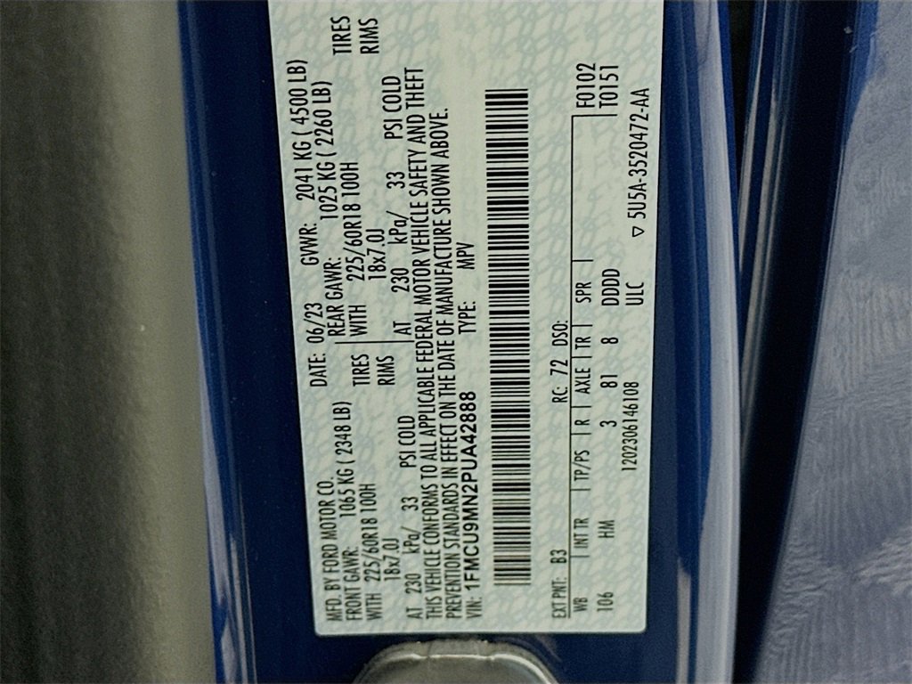 Used 2023 Ford Escape ST-Line image 29