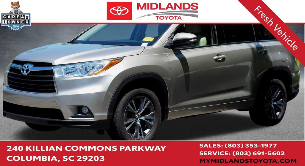 Used 2016 Toyota Highlander XLE FWD image 1