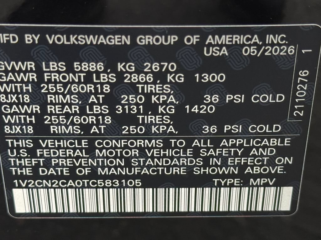 New 2026 Volkswagen Atlas Peak Edition AWD/4WD image 28