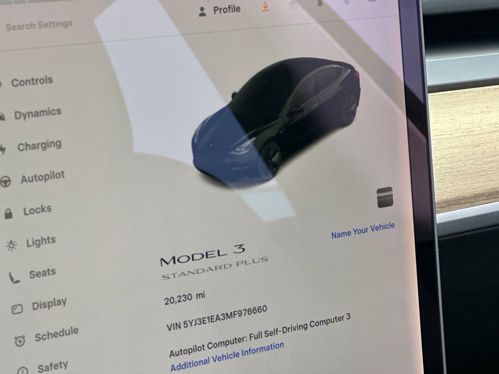 Used 2021 Tesla Model 3 Standard Range Plus RWD image 22