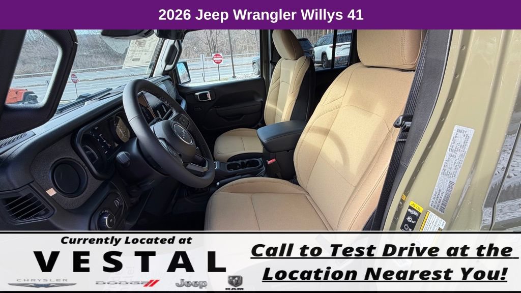 New 2026 Jeep Wrangler Unlimited Sport AWD/4WD image 17