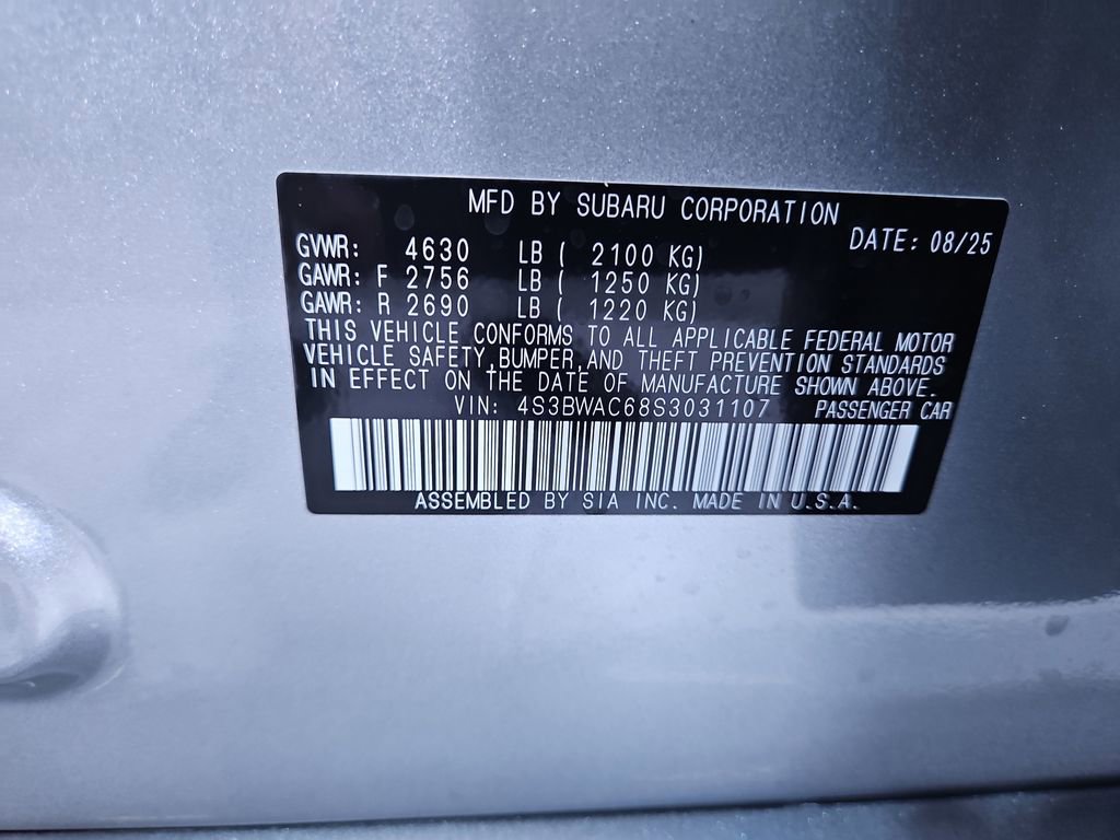 New 2025 Subaru Legacy Premium image 28