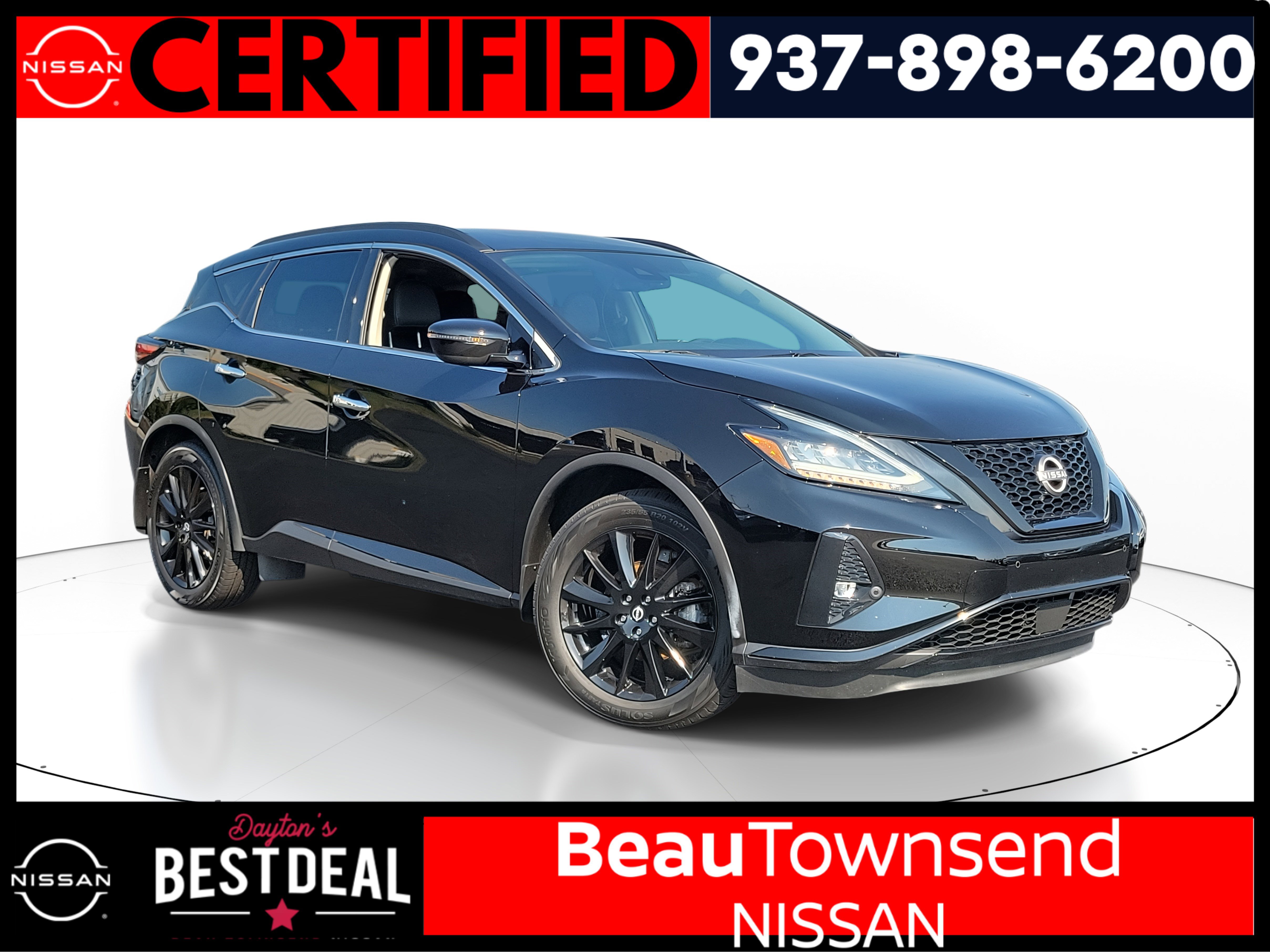 Certified 2023 Nissan Murano SV w/ SV Midnight Edition Package