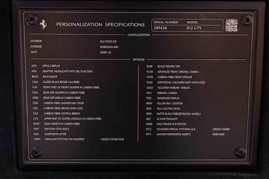 Certified 2023 Ferrari 812 GTS RWD image 59