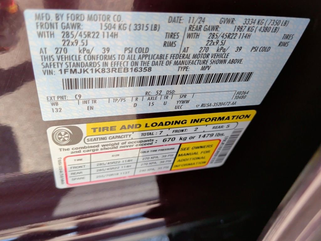 Used 2024 Ford Expedition Max Limited image 55