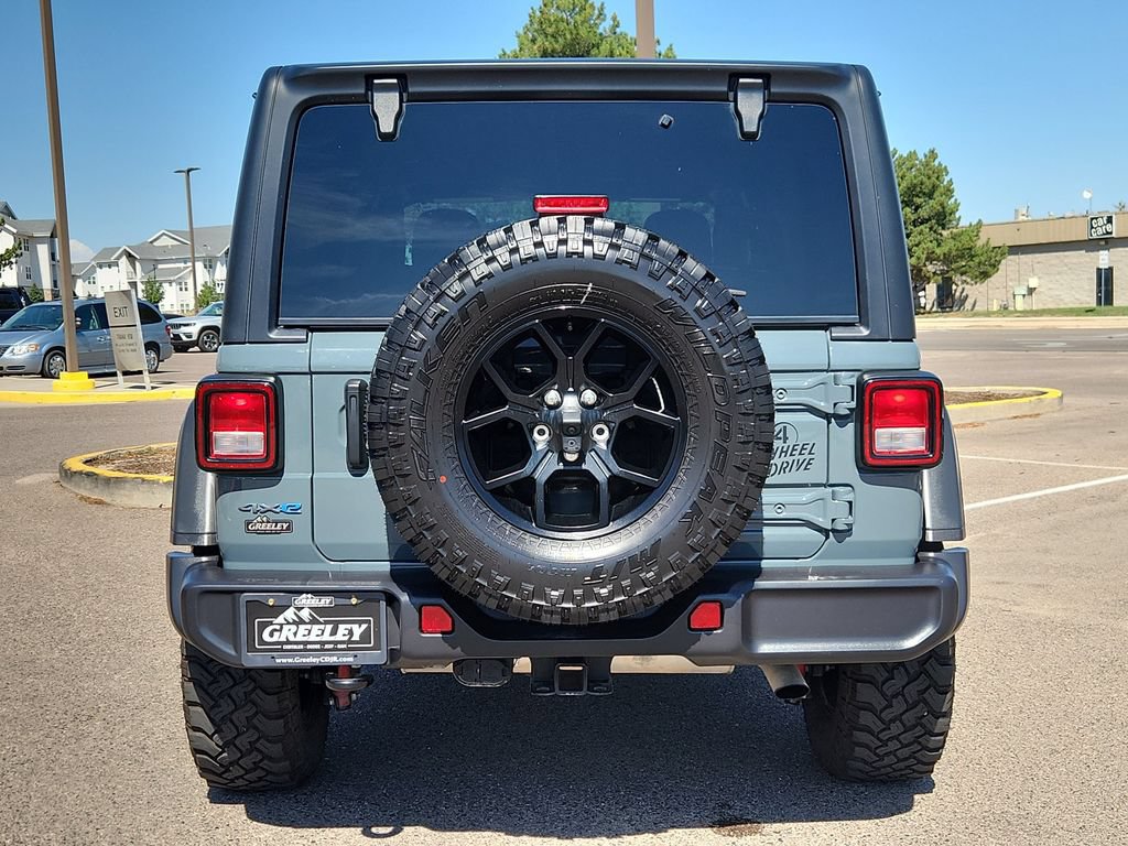 Certified 2025 Jeep Wrangler Unlimited Sport S 4xe AWD/4WD image 11
