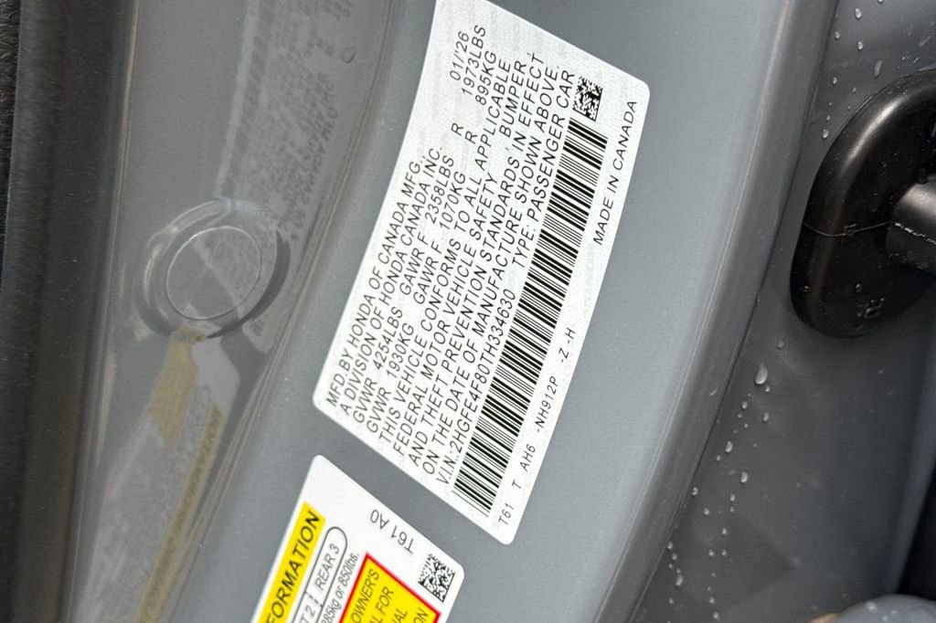 New 2026 Honda Civic Sport image 32