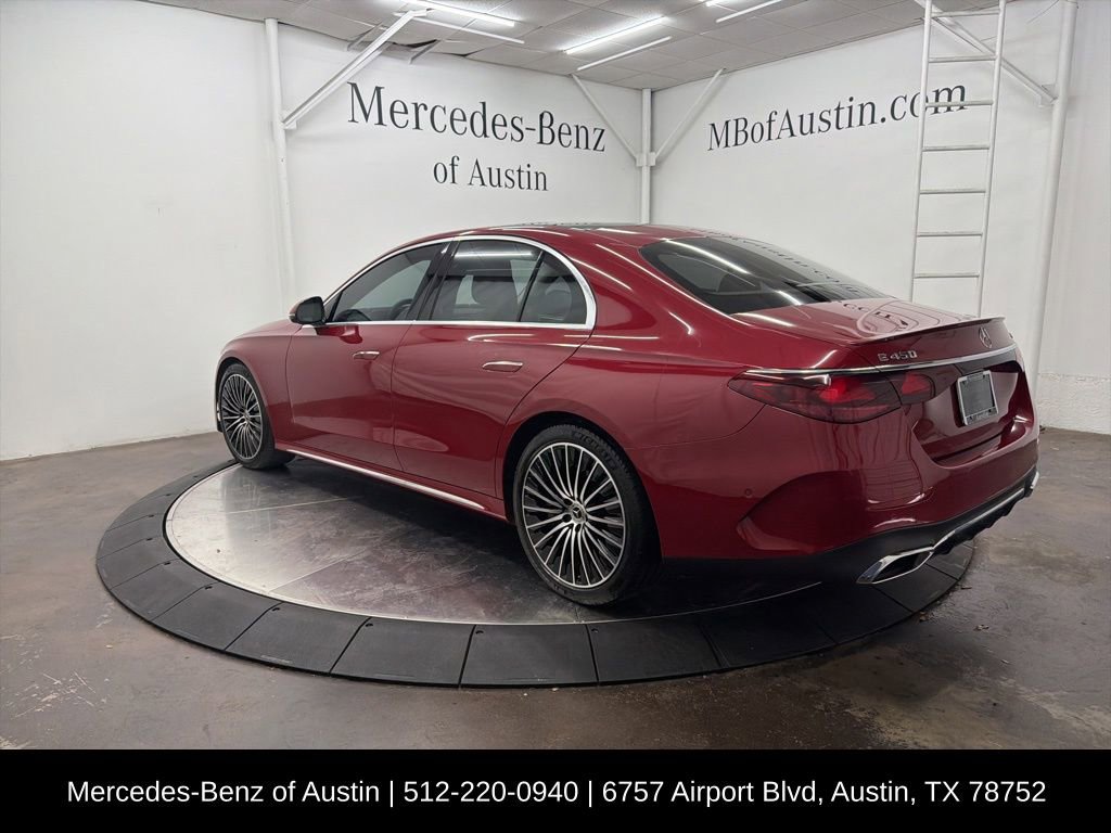 Used 2025 Mercedes-Benz E 450 4MATIC Sedan image 5