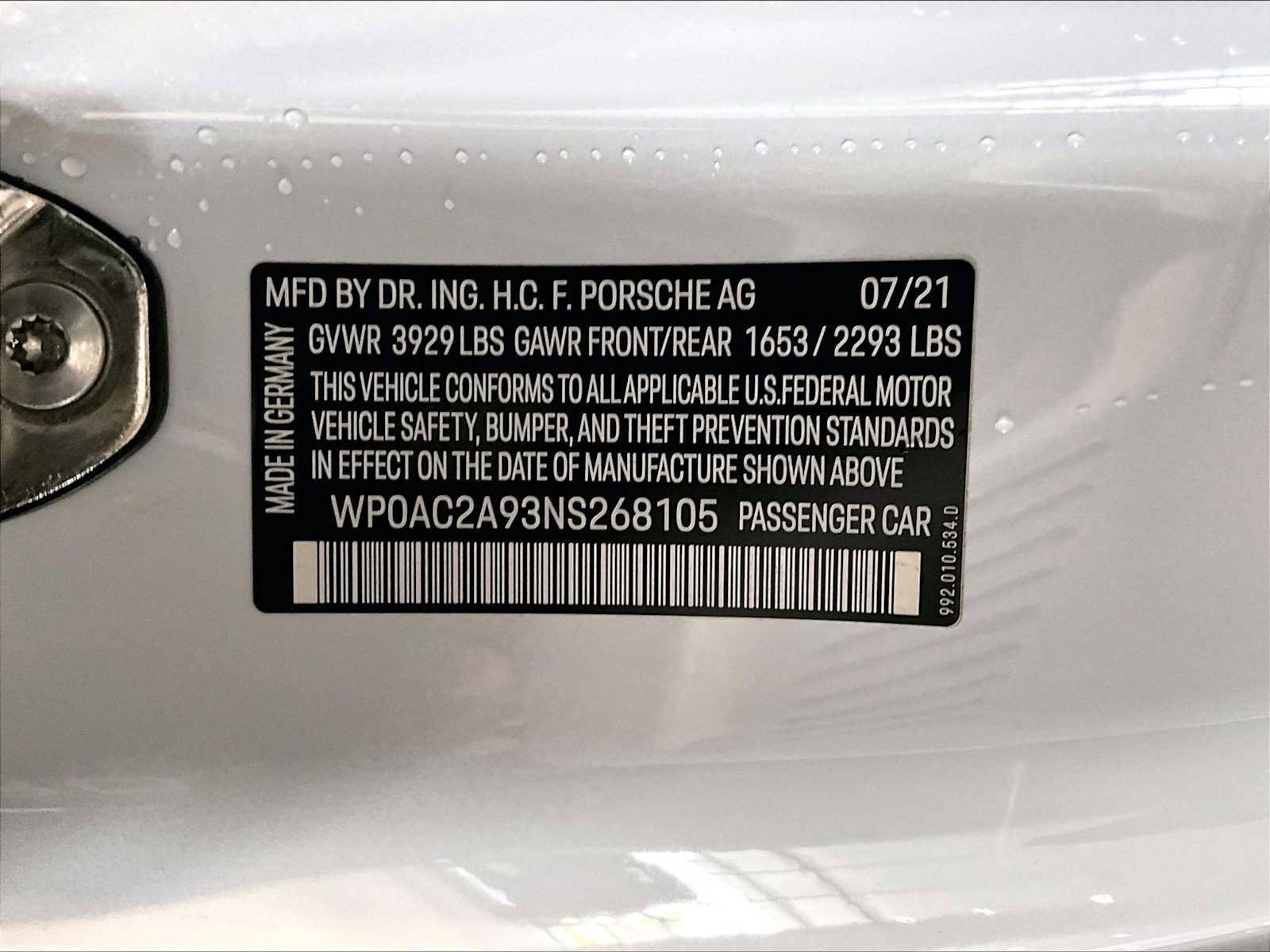 Used 2022 Porsche 911 GT3 image 34