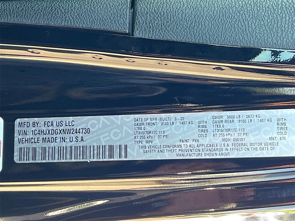 Used 2022 Jeep Wrangler Unlimited Sport image 31