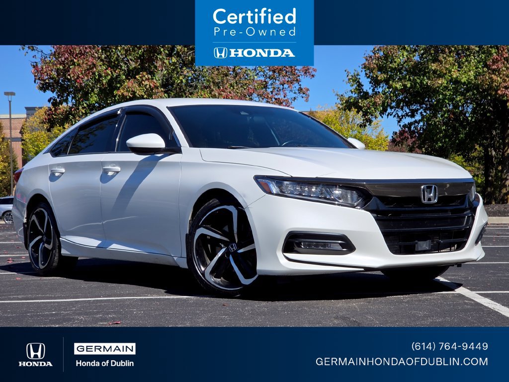 Certified 2018 Honda Accord Sport