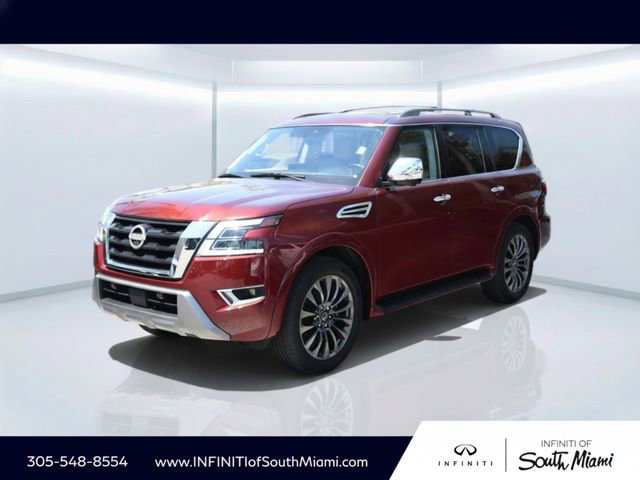 Used 2024 Nissan Armada Platinum w/ Captain's Chairs Package