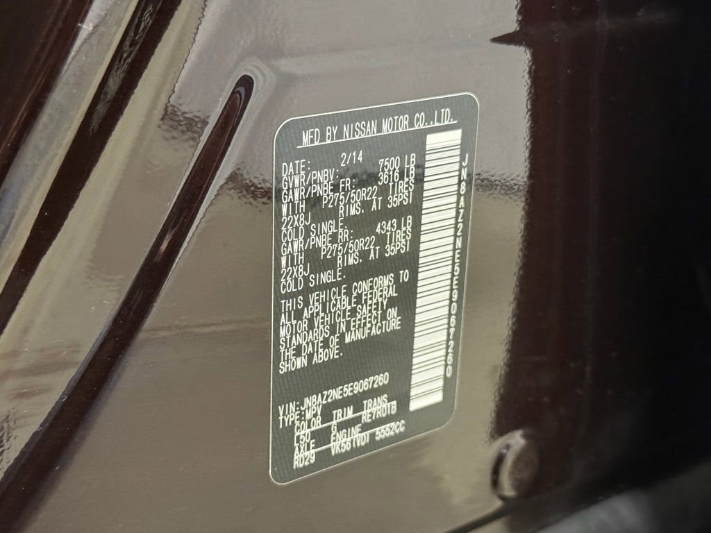 Used 2014 INFINITI QX80 4WD w/ Theater Package image 32