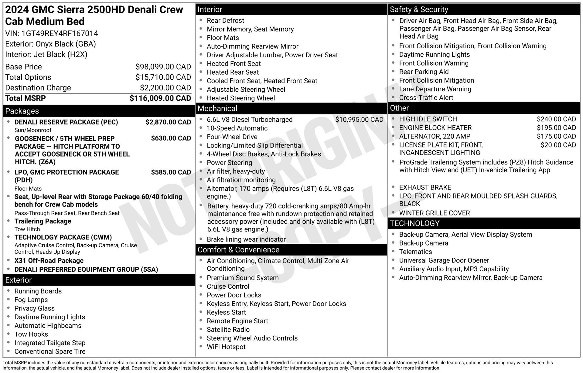 Used 2024 GMC Sierra 2500 Denali w/ Denali Reserve Package image 1