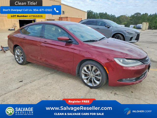 Used 2015 Chrysler 200 S w/ Navigation & Sound Group I image 5