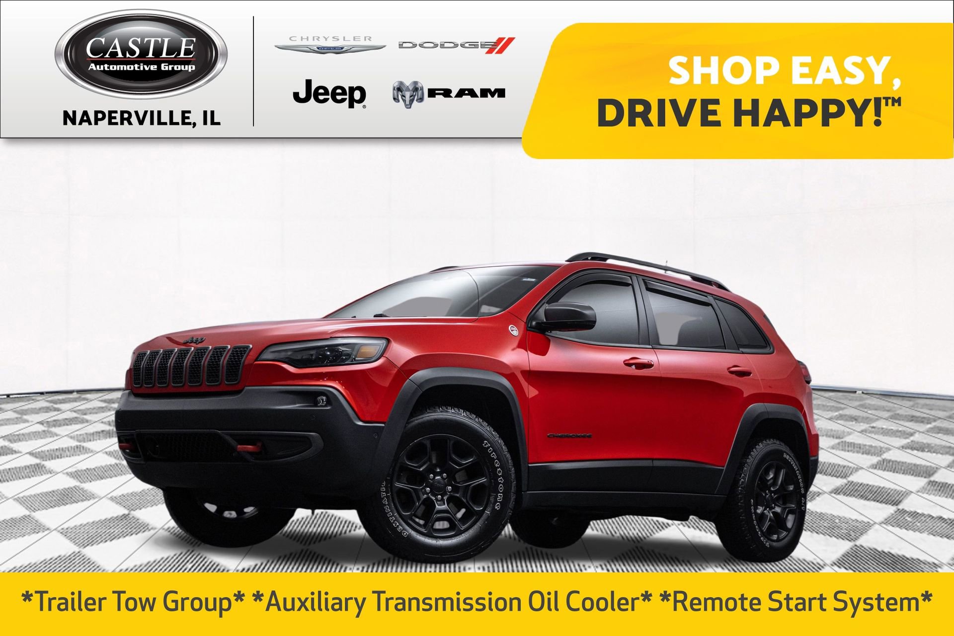 Used 2019 Jeep Cherokee Trailhawk image 1