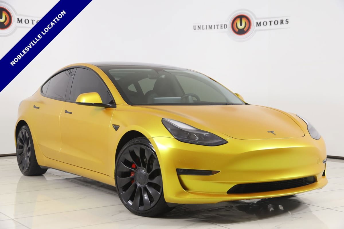 Used 2023 Tesla Model 3 Performance AWD/4WD image 1