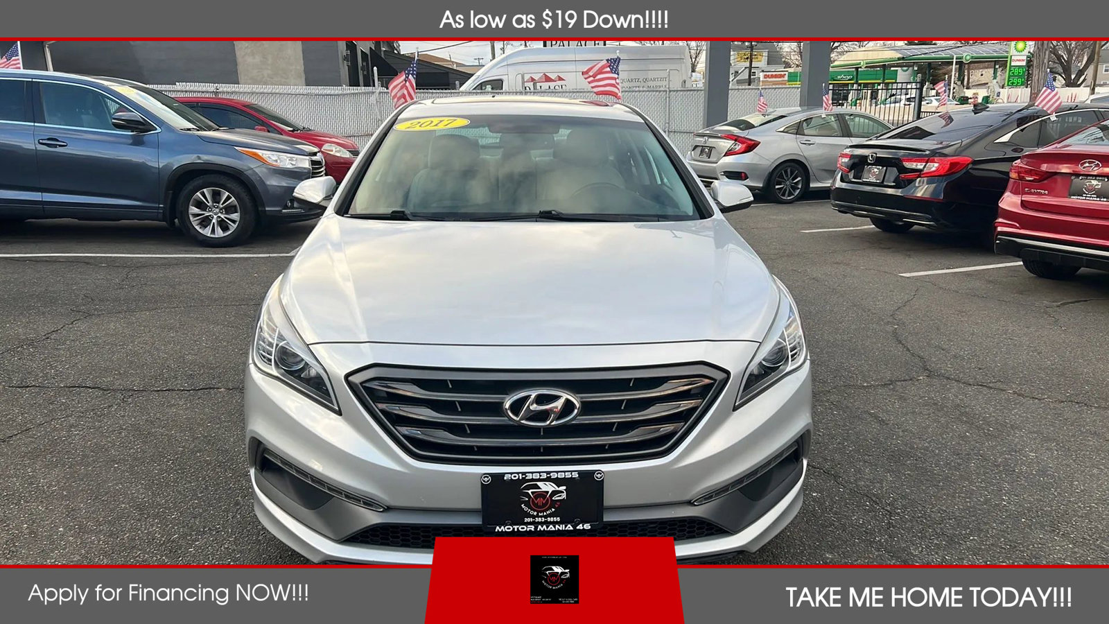Used 2017 Hyundai Sonata Sport w/ Value Edition Package 02 image 8