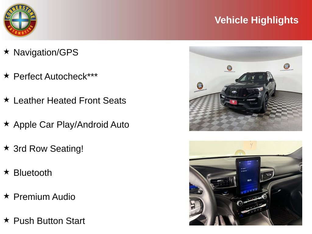 Used 2023 Ford Explorer ST w/ Technology Package AWD/4WD image 2
