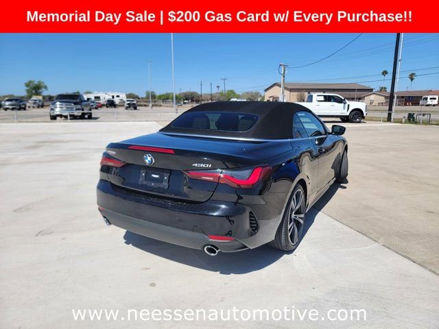 Used 2023 BMW 430i Convertible w/ Premium Package RWD image 9