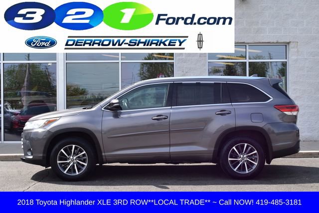 Used 2018 Toyota Highlander XLE w/ Protection Package #3 AWD/4WD image 2