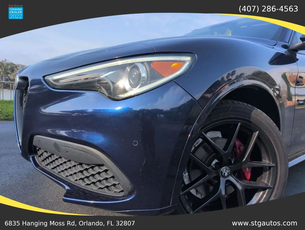 Used 2021 Alfa Romeo Stelvio Ti w/ Nero Edizione AWD/4WD image 10