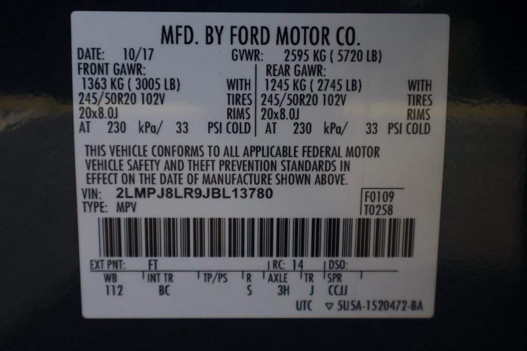 Used 2018 Lincoln MKX Reserve w/ Lincoln MKX Climate Package image 29