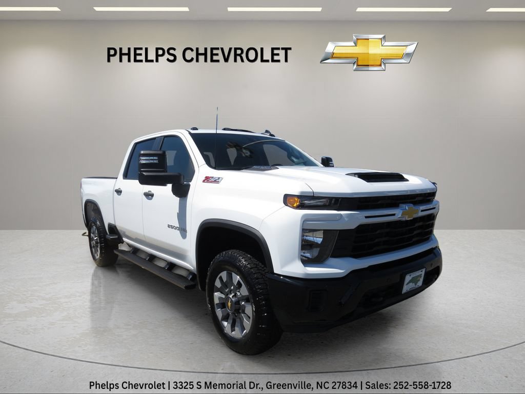 Certified 2025 Chevrolet Silverado 2500 Custom w/ Custom Value Package AWD/4WD image 1