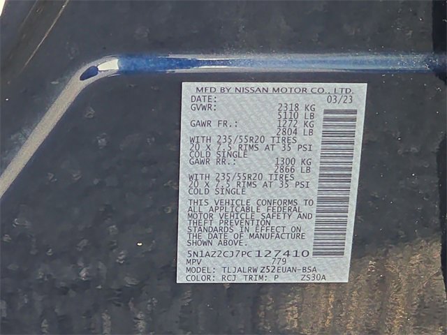 Used 2023 Nissan Murano SL w/ SL Moonroof Package image 18