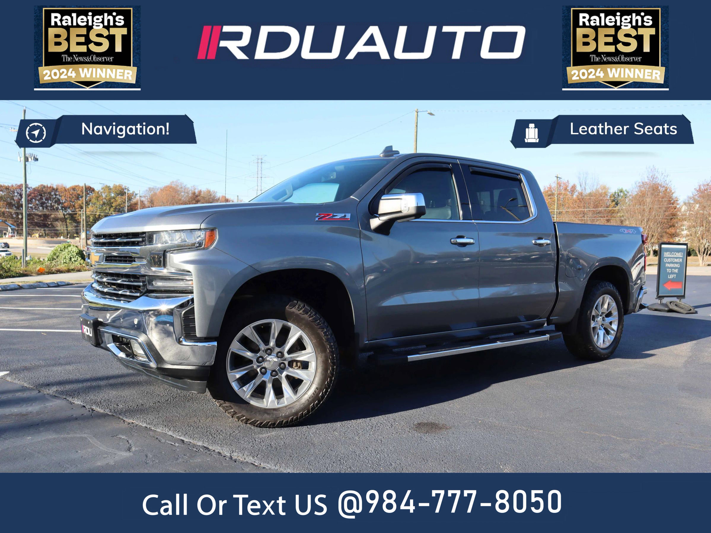 Used 2019 Chevrolet Silverado 1500 LTZ w/ LTZ Plus Package