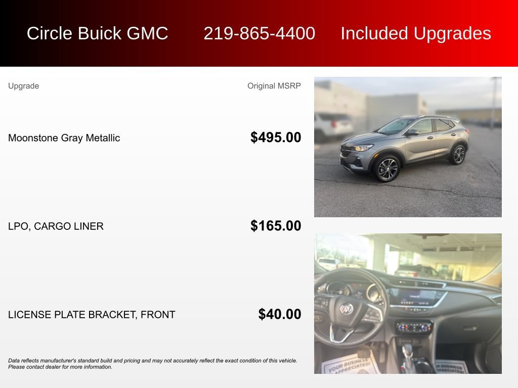 Used 2023 Buick Encore GX Select AWD/4WD image 3