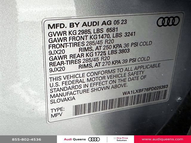 Certified 2023 Audi Q7 3.0T Premium Plus w/ Premium Plus Package AWD/4WD image 36