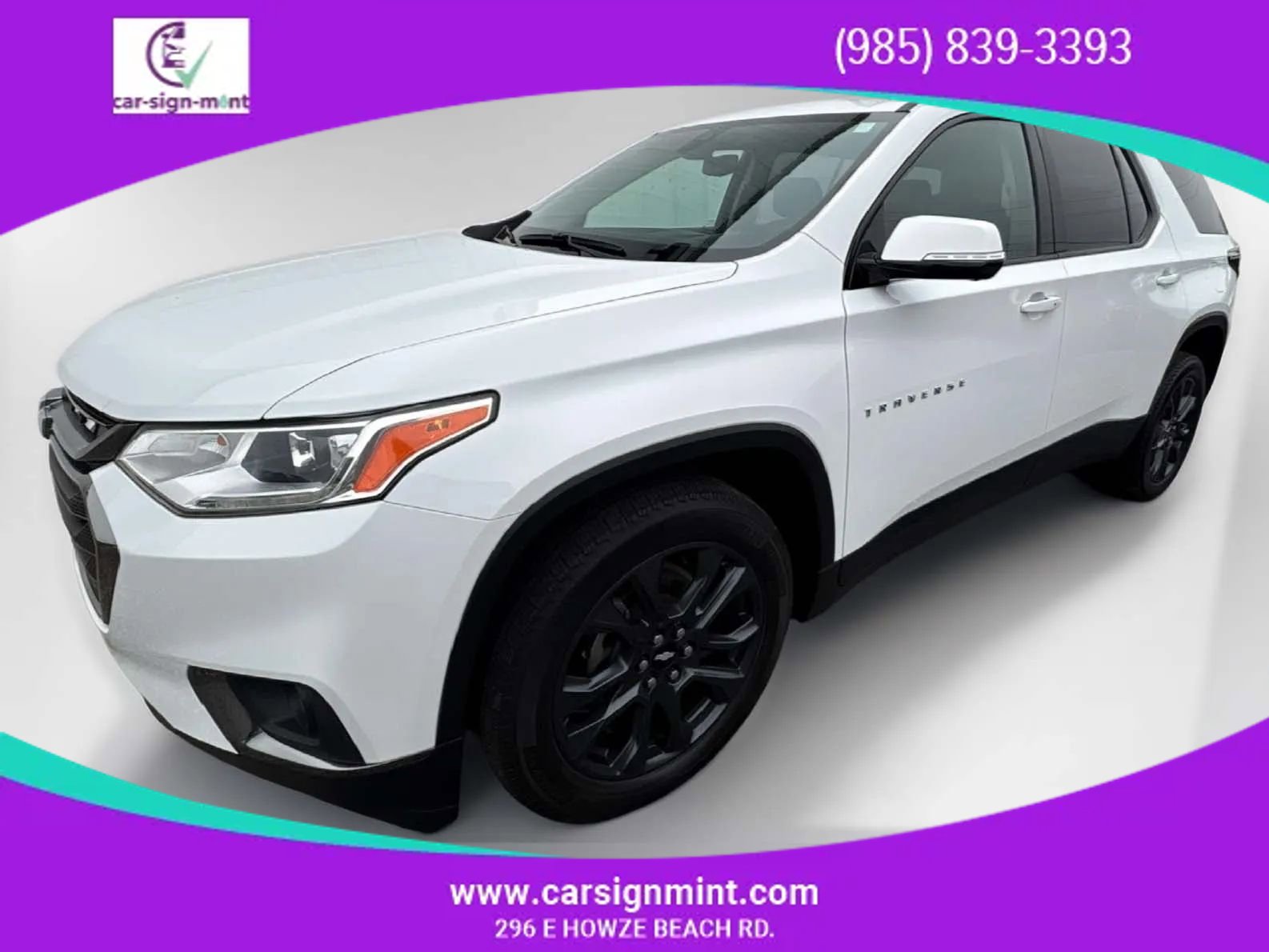 Used 2020 Chevrolet Traverse RS image 1