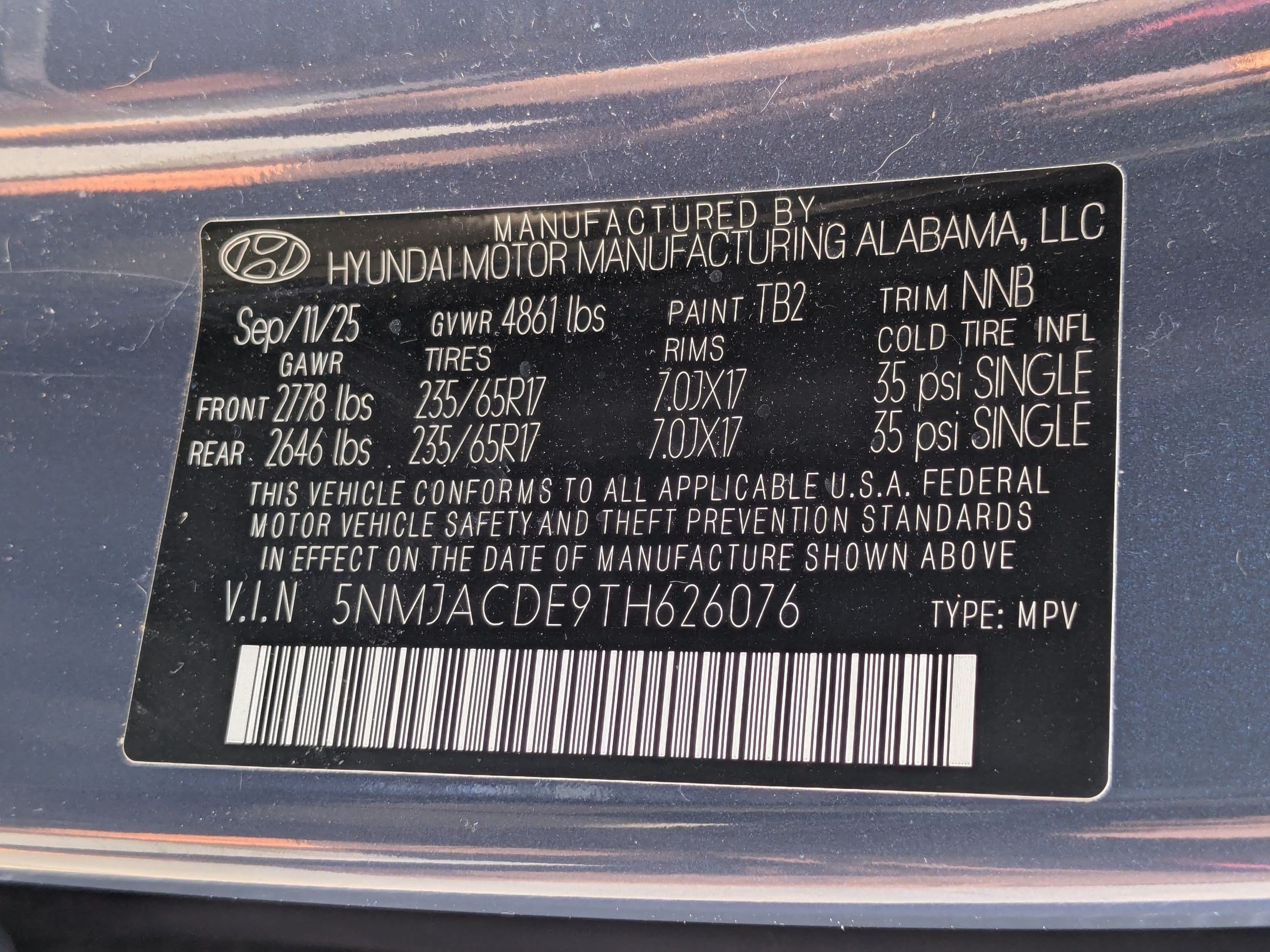 Certified 2026 Hyundai Tucson SE AWD/4WD image 36