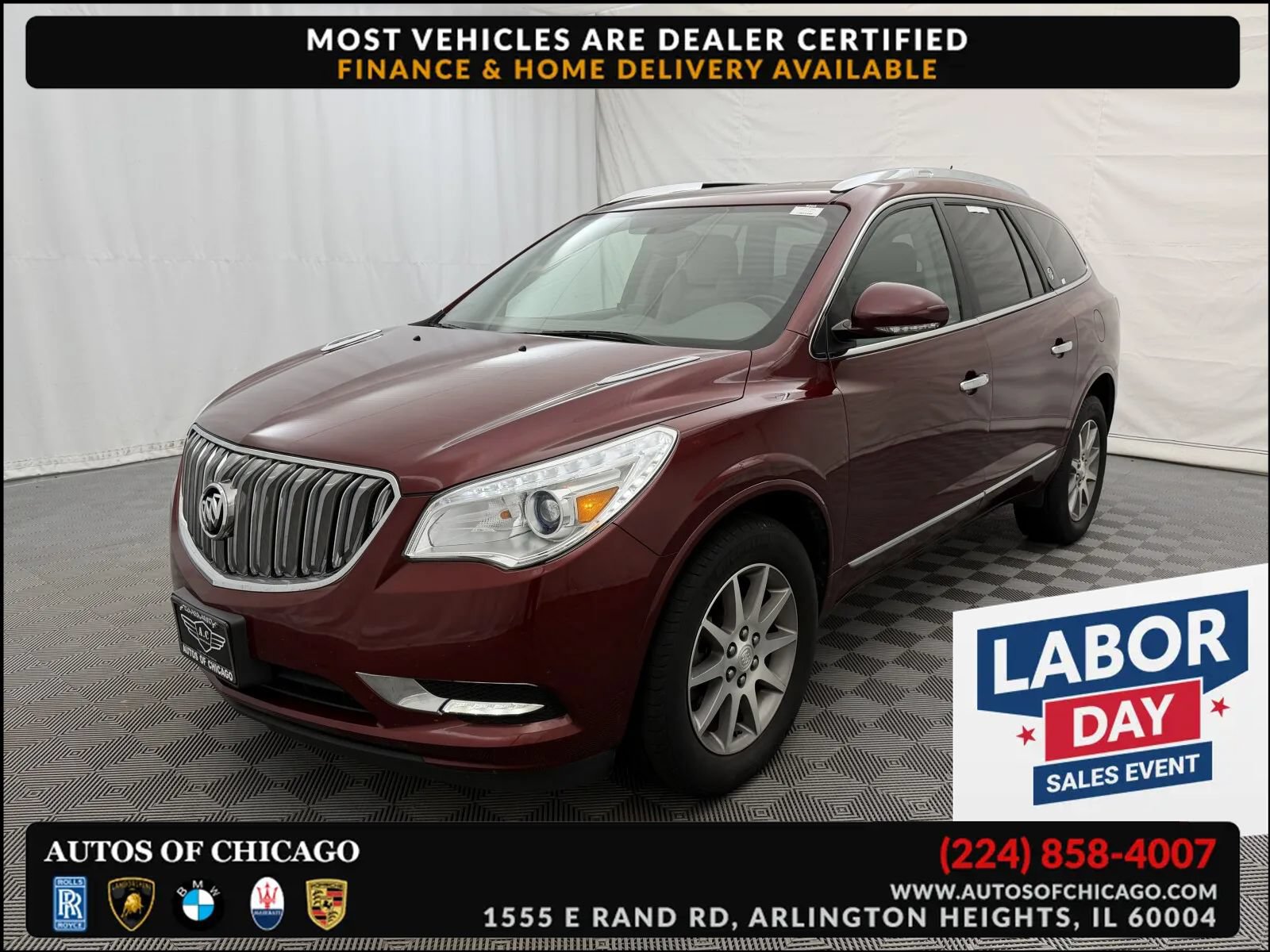 Used 2017 Buick Enclave Leather w/ Trailering Package AWD/4WD image 1