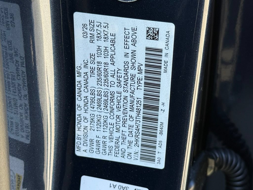 Certified 2026 Honda CR-V EX-L image 31