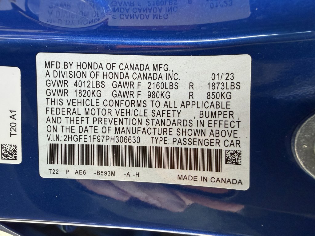 Used 2023 Honda Civic Touring image 43