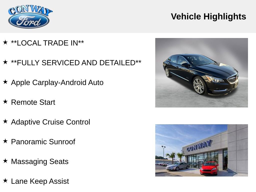 Used 2019 Buick LaCrosse Avenir w/ Driver Confidence Package II image 8