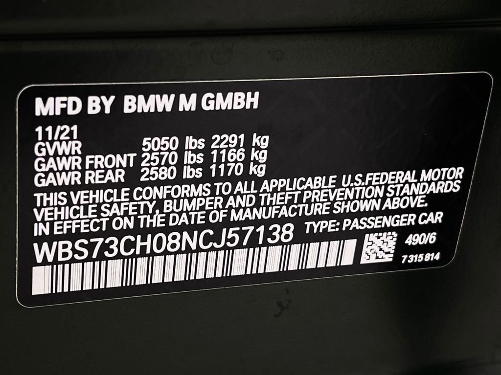 Used 2022 BMW M5 CS image 24