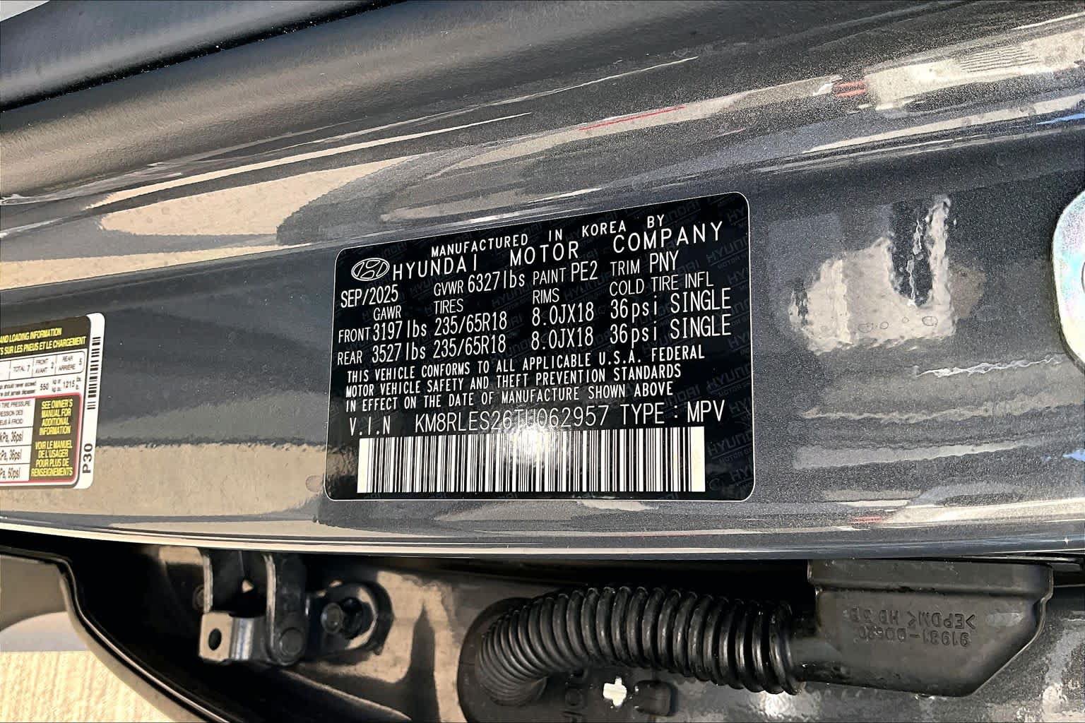 Certified 2026 Hyundai Palisade SEL AWD/4WD image 30